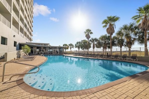 Indoor pool, a heated pool - Gulf Front Condo | Outdoor & Indoor Pools! (Orange Beach)