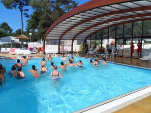 A heated pool - Large mobile home 3 bedrooms 2 bathrooms 2 toilets (Marennes-Hiers-Brouage)