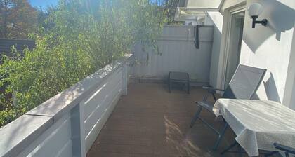 Ferienwohnung Am Franziskanergarten "Apartment Benediktenwand", mit Balkon