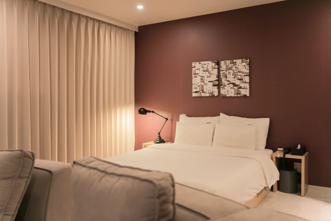 프리미엄룸 | 고급 침구, 방음 설비, 무료 WiFi, 침대 시트