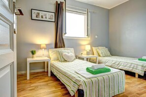 4 makuuhuonetta, Wi-Fi, vuodevaatteet