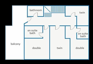 Floor plan - Villa Volcan by Villa Plus (Puerto del Carmen)