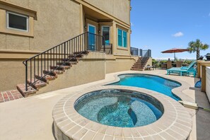 Beheizter Pool