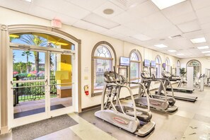 Fitness facility - Regal Palms Resort 4 beds townhome with resort amenities (Davenport)