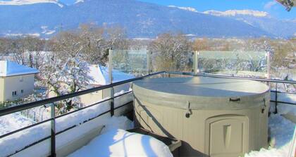 Modern Duplex (home office, laptop friendly)