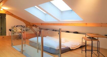 Modern Duplex (home office, laptop friendly)