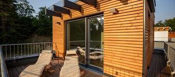 Design holiday home Sjöhest on Lake Altdorf. Dog friendly!