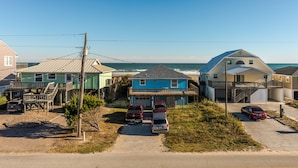 Exterior - Footprints In The Sand - Awesome 3 BR Home on 2nd Row! (Topsail Beach)