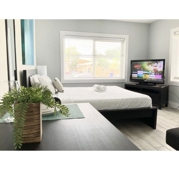 1 bedroom, WiFi, bed sheets