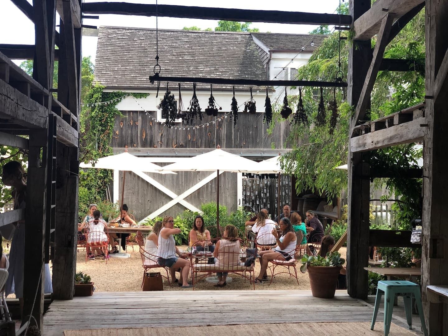 Opções para refeição ao ar livre