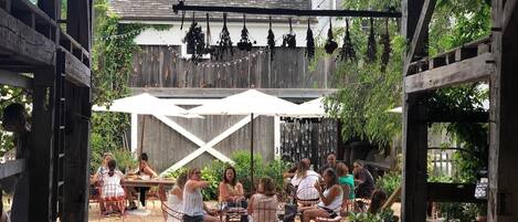 Opções para refeição ao ar livre