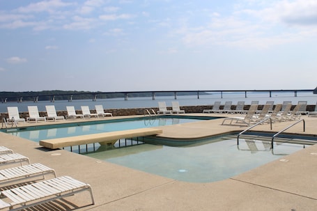 Seasonal outdoor pool