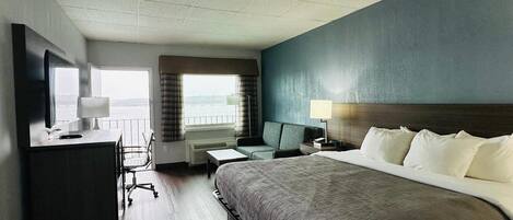 Chambre, 1 très grand lit, non-fumeur (Lake Front, Top Floor)