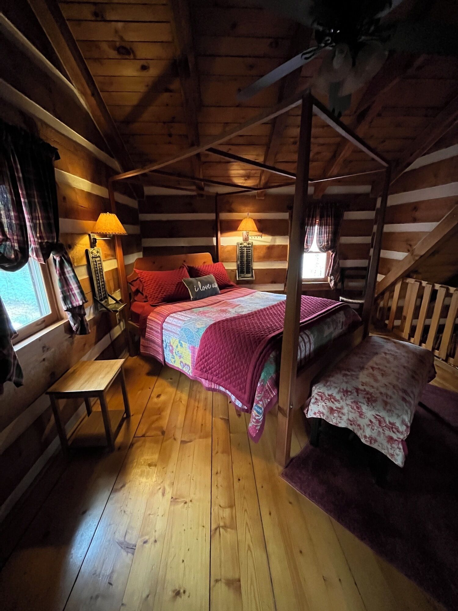 1 soveværelse, sengetøj