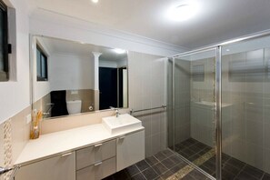 Hair dryer - Reflections Ground Level 2 Bedroom air-con self-contained apartment, River views (Wooli)