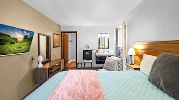1 bedroom, iron/ironing board, free WiFi, bed sheets