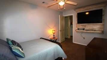 2 bedrooms, bed sheets