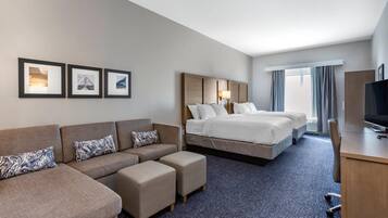 Hochwertige Bettwaren, Pillowtop-Betten, Schreibtisch