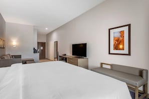 1 King Bed, 1 Room Suite, Mobility Accessible, Sofabed