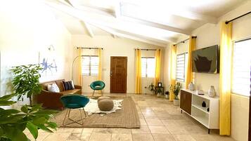 Smart TV, books, offices