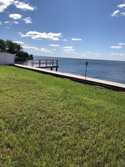 Waterfront 2 bedroom private first floor house