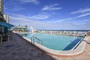 Pool -   🏖️Beautiful Ocean Views🏝️ Clean room with small balcony           (Daytona Beach)