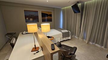 Quarto standard, vista para o oceano | 1 quarto, roupas de cama antialérgicas, cofres nos quartos