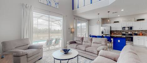 TV, DVD player, table football, books