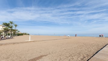 Vlak bij het strand
