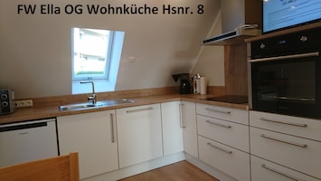 Ferienhaus Ella Ferienwohnung im OG-Ella OG Wohnküche
