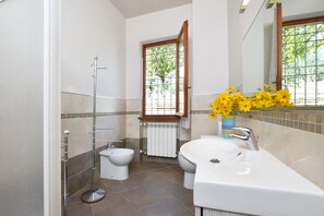 Shower, bidet, towels - Casa Andreini, Capannori, Italy (Capannori)