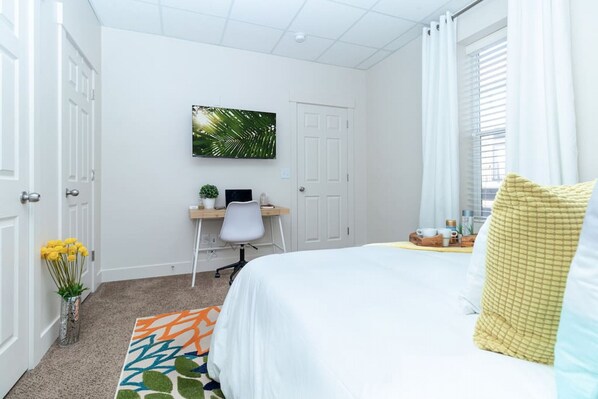 1 bedroom, desk, iron/ironing board, free WiFi