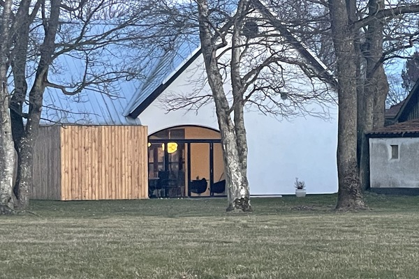 Blick auf den Garten