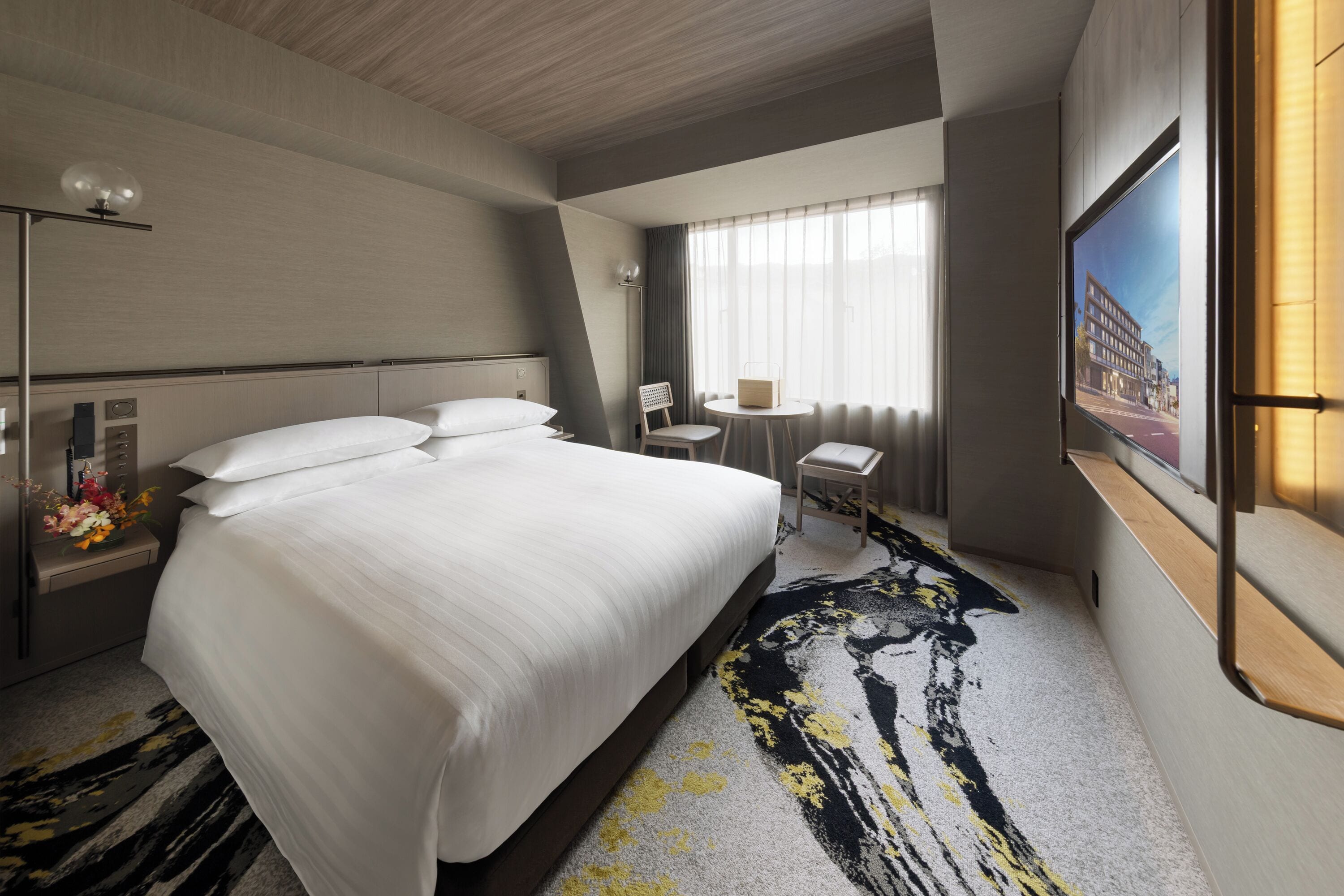 Deluxe-huone, 1 keskisuuri parisänky, tupakointi kielletty | Tallelokero huoneessa, ilmaiset vauvansängyt, ilmainen Wi-Fi