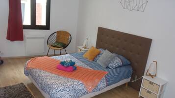 2 habitaciones, wifi y ropa de cama