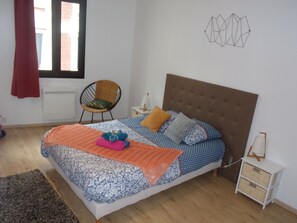 2 dormitorios, wifi gratis, ropa de cama