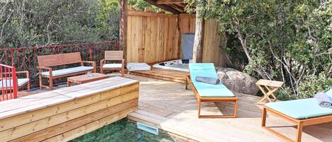 Enceinte de l’hébergement