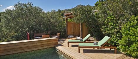 Außenpool, beheizter Pool