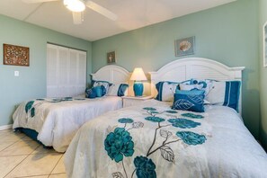 2 quartos, Wi-Fi de cortesia, roupa de cama