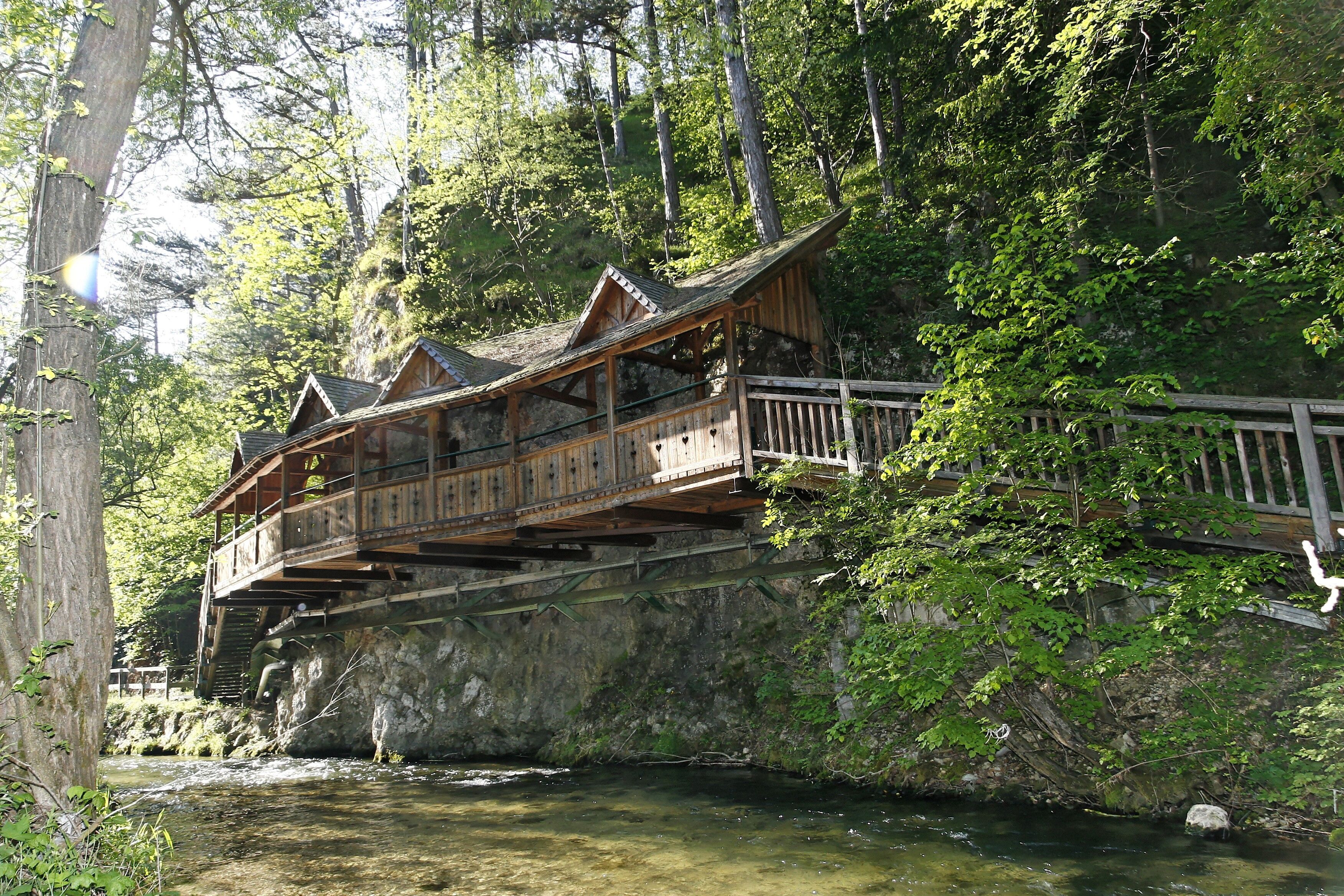 Wanderweg entlang der Piesting (Fluss) ca.  25min