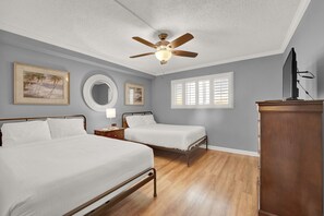 2 quartos, Wi-Fi de cortesia, roupa de cama