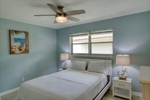 2 dormitorios, tabla de planchar con plancha, wifi y ropa de cama