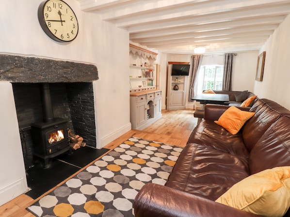 Cottage | Living room | Fireplace