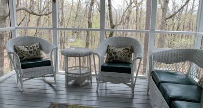 Hot Tub, Screen Porch, Grill, Privacy, Ample Parking, No Bunks, onsite Amenities