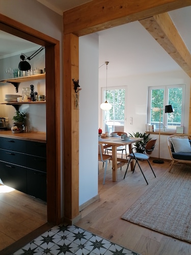 Woods: Accommodation **Haus im Glück** for large groups