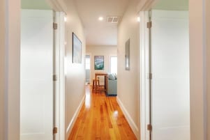 Surfhouse Suite | Living area | 55-inch Smart TV with cable channels