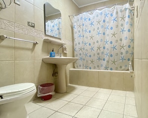 Asciugamani, sapone, shampoo, carta igienica