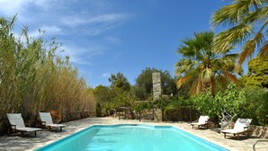 Pool - Wonderful 19th Century Neo-Classical Villa with large Pool & extensive gardens.  (Poseidonia)