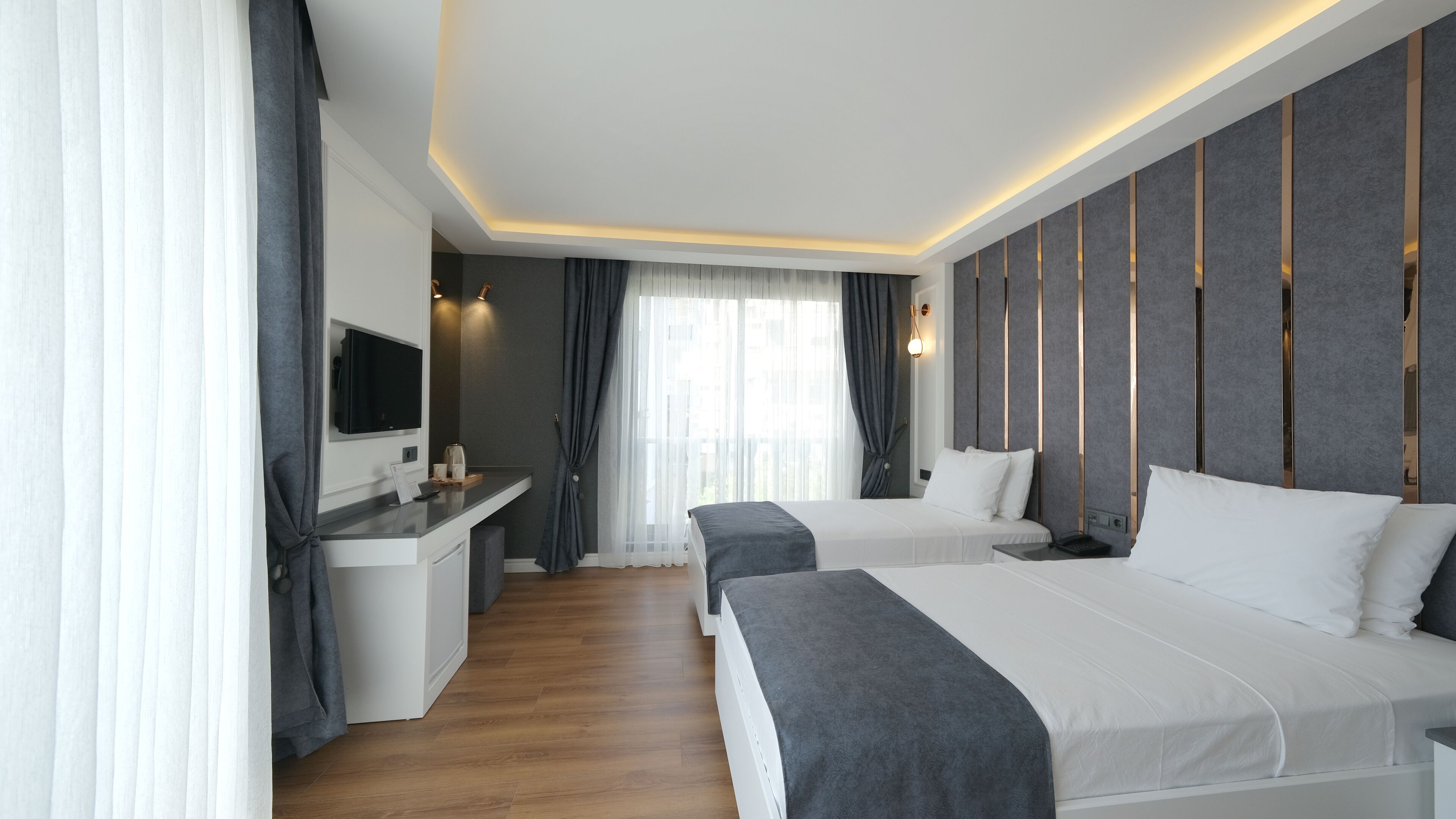 superior twin room | view from room