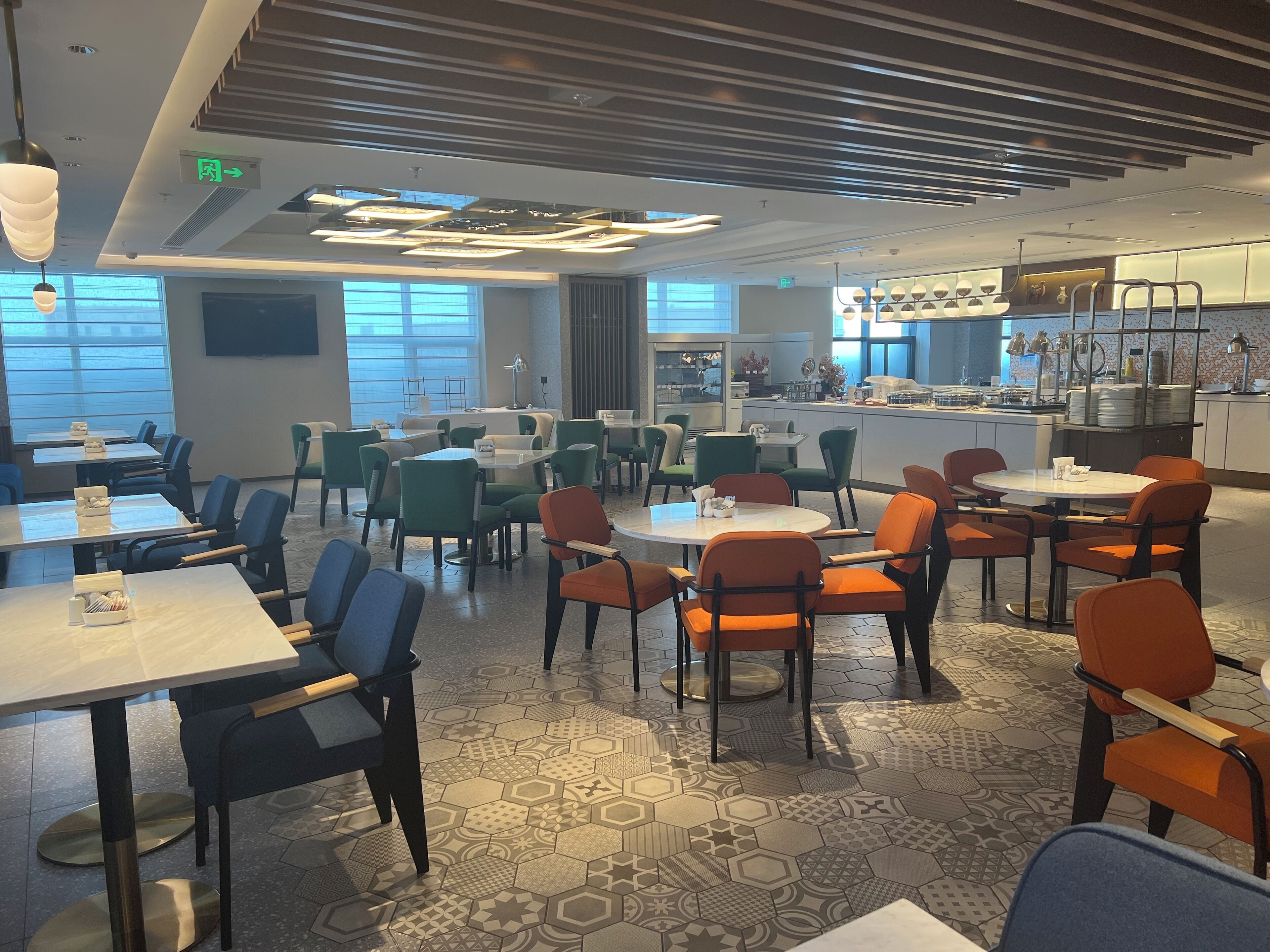 Frukostbuffé varje dag (CNY 88 per person)